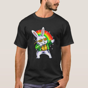 Camiseta Dabbing Easter Bunny Easter Day Eggs Dab Boys Girl
