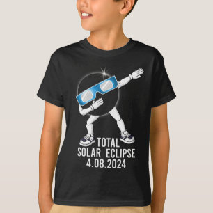 Camiseta Dabbing Eclipse solar total 04.08.2024 Diversión n