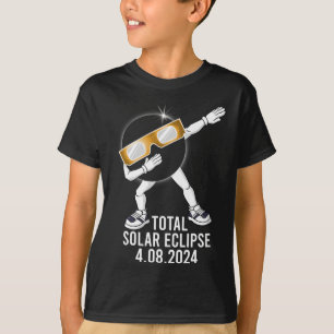 Camiseta Dabbing Eclipse solar total 04.08.2024 Diversión n