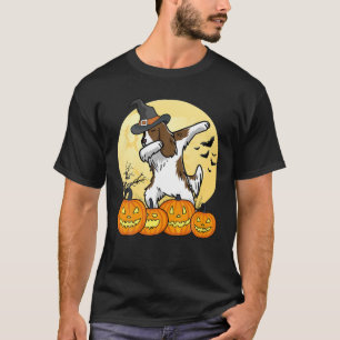 Camiseta Dabbing English Springer Dab Dance Funny Dog Hallo