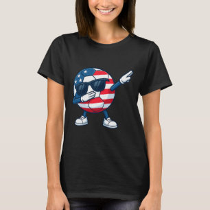 Camiseta Dabbing Fútbol Americano Ll Chicos Hombres Mujeres