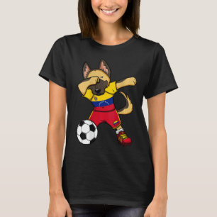 Camiseta Dabbing German Shepherd Venezuela