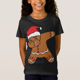 Camiseta Dabbing Gingerbread Man Gingerdab Navidades Dab Da