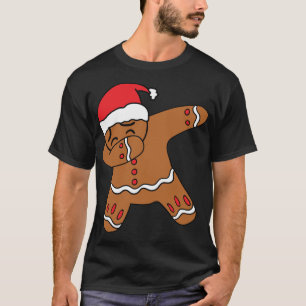 Camiseta Dabbing Gingerbread Man Gingerdab Navidades Dab Da
