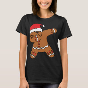 Camiseta Dabbing Gingerbread Man Gingerdab Navidades Dab Da
