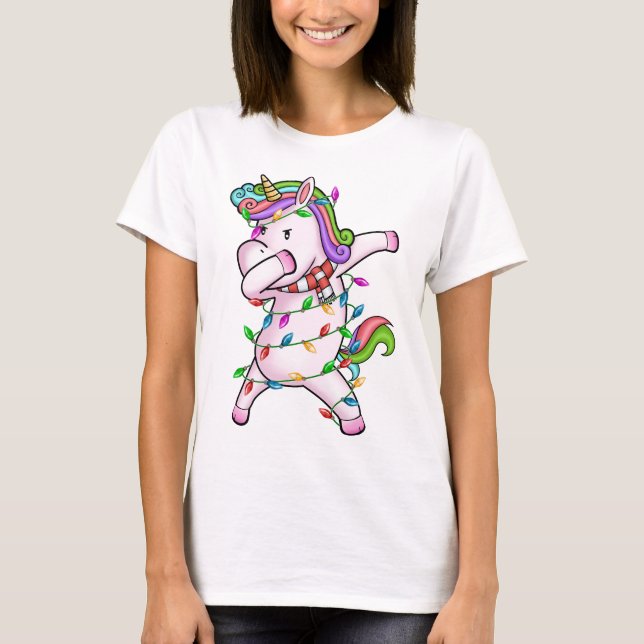 Camiseta Dabbing Gingerbread Man Navidades (Anverso)