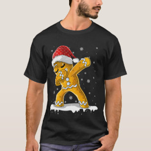 Camiseta Dabbing Gingerbread Navidades Dab Biscuit