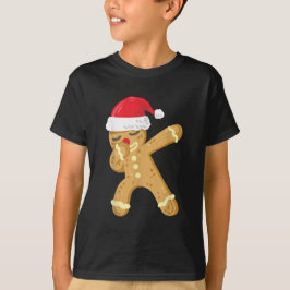 Camiseta Dabbing Gingerbread Navidades divertidos navidad
