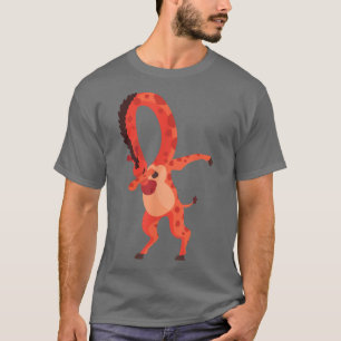 Camiseta Dabbing Giraffe Dancing Birday Gift