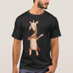 Camiseta Dabbing Giraffe Zookeeper Safari Animal Hombres Mu