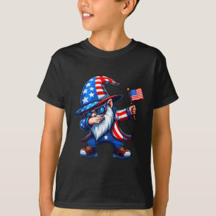 Camiseta Dabbing Gnomes 4 De Julio, Día Conmemorativo Estad
