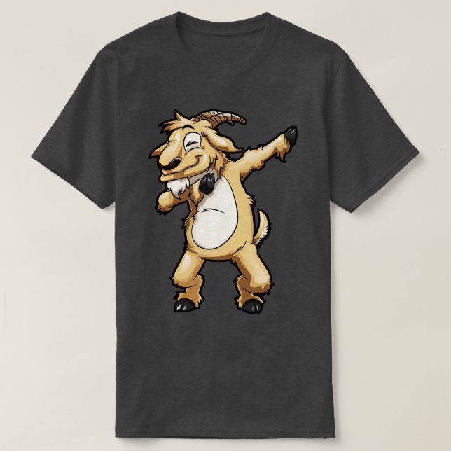 Camiseta Dabbing Goat Funny Goats Granjero Dab Dance (Diseño del anverso)