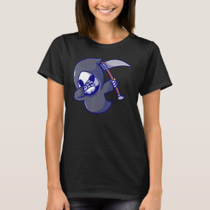 Camiseta Dabbing Grim Reaper Occult Gothic 1