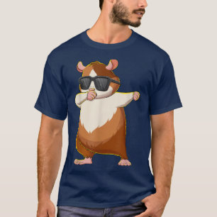 Camiseta Dabbing Guinea Pig Wearing Sunglasses Dab Dance Gi
