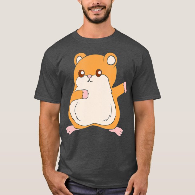 Camiseta Dabbing Hamster Funny Hamster Animal Lover (Anverso)