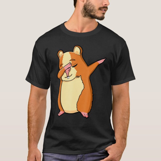 Camiseta Dabbing Hamster Hamster (Anverso)