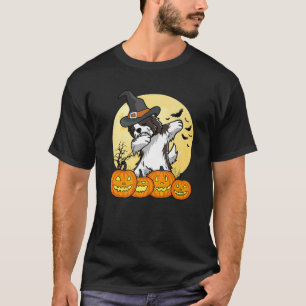 Camiseta Dabbing Havanese Dab Dance Funny Dog Halloween Gif