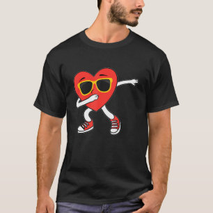 Camiseta Dabbing Heart Día de San Valentín Dab Dance Dancin
