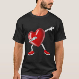 Camiseta Dabbing Heart Funny Gifts Día de San Valentín