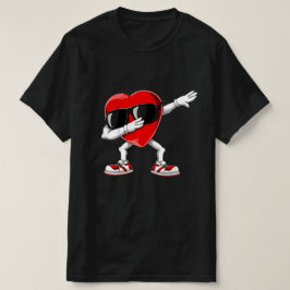Camiseta Dabbing Heart Graciosos Regalos Hombres Niños Vale
