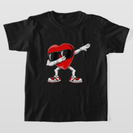 Camiseta Dabbing Heart Graciosos Regalos Hombres Niños Vale