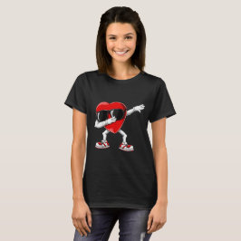 Camiseta Dabbing Heart Graciosos Regalos Hombres Niños Vale