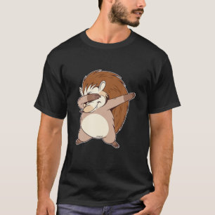 Camiseta Dabbing Hedgehog Navidades Xmas Dance Graciosos Ni