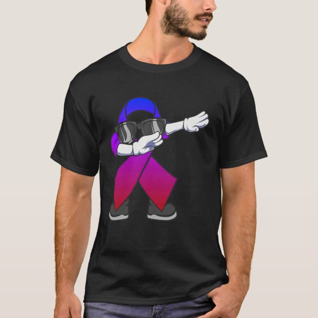 Camiseta Dabbing Inclusion Ribbon Dabbin Dance (Anverso)