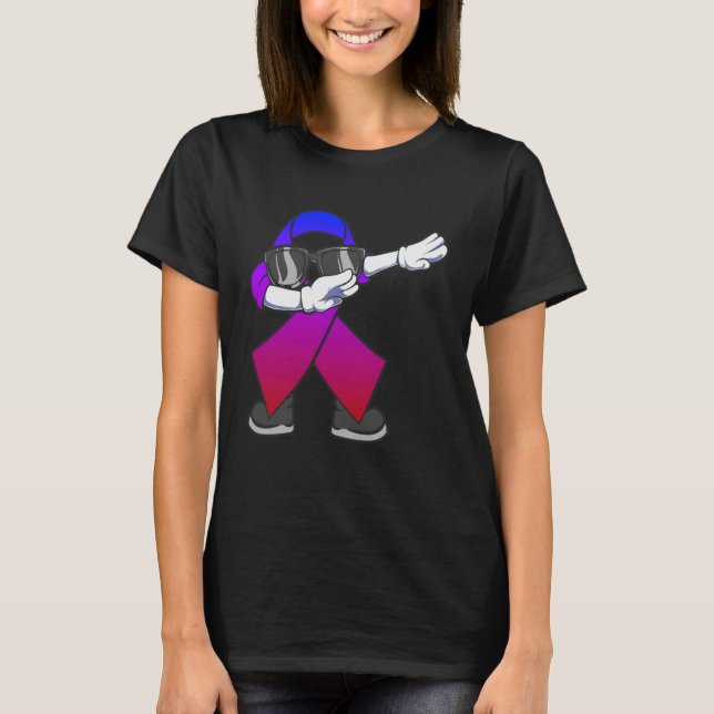 Camiseta Dabbing Inclusion Ribbon Dabbin Dance (Anverso)
