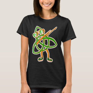 Camiseta Dabbing Irish Celtic Knot St Patricks Day Irish An