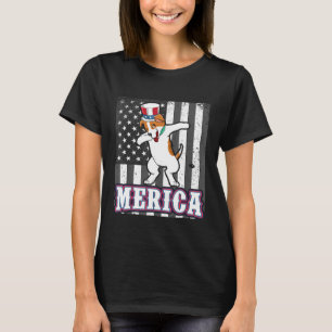Camiseta Dabbing Jack Russell Terrier Dog Dab Merica 4.ª