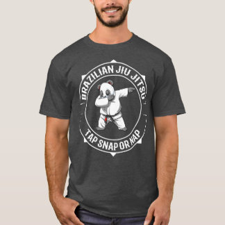 Camiseta Dabbing Jiu Jitsu Panda BJJ y presentación 1