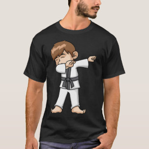 Camiseta Dabbing Karate Funny Personalizado de Artes Marcia