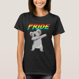 Camiseta Dabbing Koala Lesbiana Bisexual Gay Lgbt Orgullo