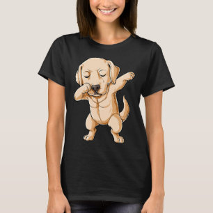 Camiseta Dabbing Labrador Para Hombres Mujeres Chicas Niños
