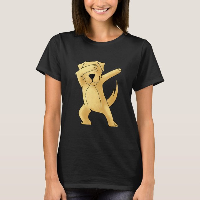 Camiseta Dabbing Labrador Retriever Dog Kids Labrador Lab D (Anverso)