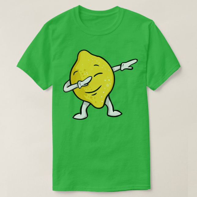 Camiseta Dabbing Lemon (Diseño del anverso)