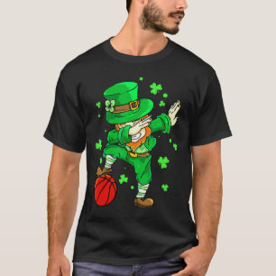 Camiseta Dabbing Leprechaun St Patricks Day Boys Men Bysket