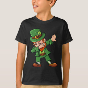 Camiseta Dabbing Leprechaun St Patrick's Day Dab Boys Chica