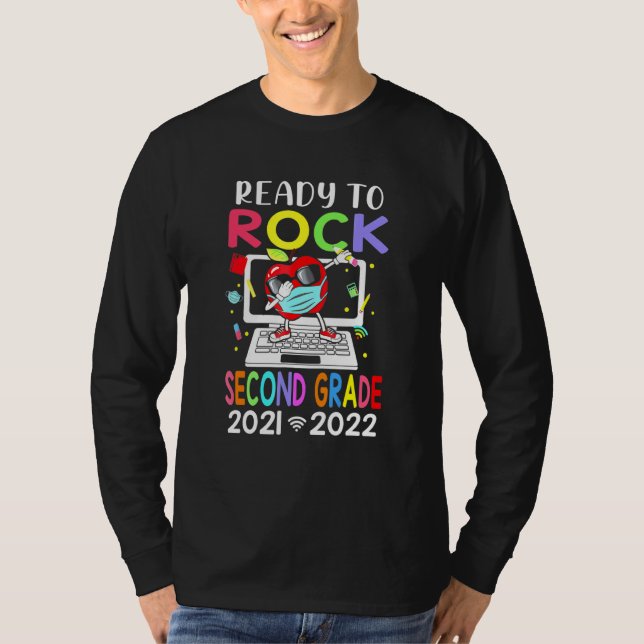 Camiseta Dabbing listo para rodar Quaran escuela secundaria (Anverso)
