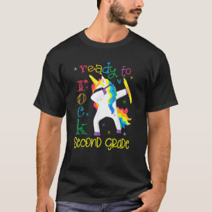 Camiseta Dabbing listo para rodar Unicornio de 2º Grado de