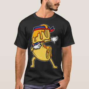 Camiseta Dabbing Mac y queso 4 de julio Día de la Independe
