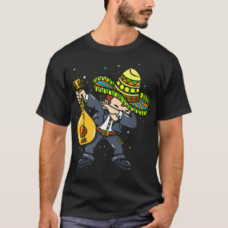 Camiseta Dabbing Mariachi Cinco de Mayo Niños Fiestas de Mé