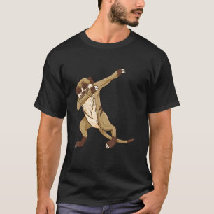 Camiseta Dabbing Meerkat Para Animal Africano De Meerkat