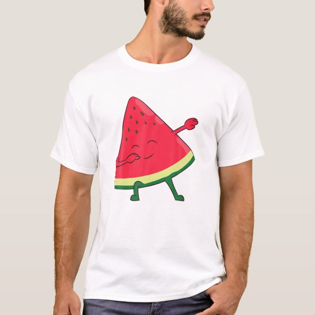 Camiseta Dabbing Melon Summer Melon Dabbing (Anverso)