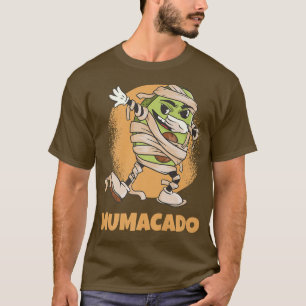 Camiseta Dabbing momia aguacate Halloween Pun Mumacado