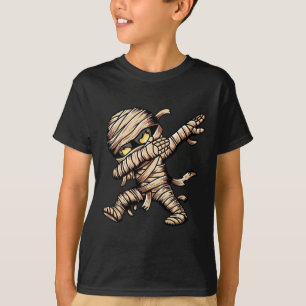 Camiseta Dabbing Mummy Spooky Dab Bailando hombres niños Ha