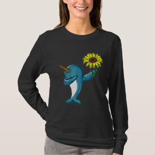 Camiseta Dabbing Narwhal Unicorn Conciencia sobre el autism