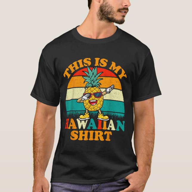 Camiseta Dabbing Ne This Is My Hawaiian Shirts For Women  (Anverso)