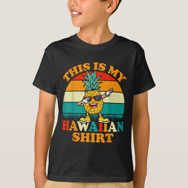 Camiseta Dabbing Ne This Is My Hawaiian Shirts For Women  (Anverso)